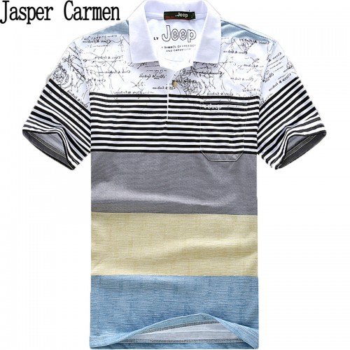 free shipping short sleeve striped shirts summer dresss for men wear clothing size M XXXL 24
